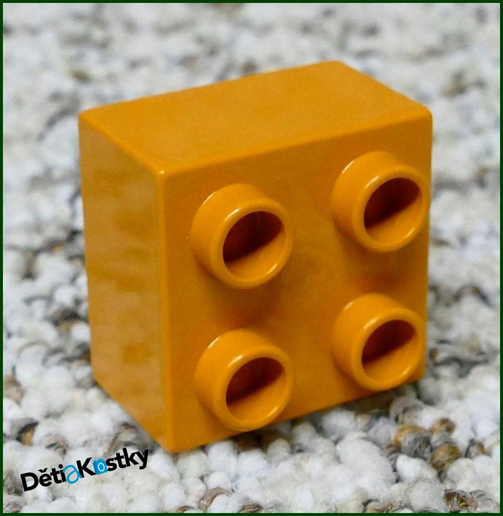 Lego® Duplo® Kostka 2x2 Světle Hnědá