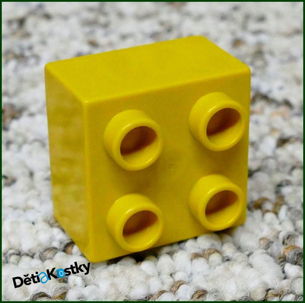 Lego® Duplo® Kostka 2x2 Okrová
