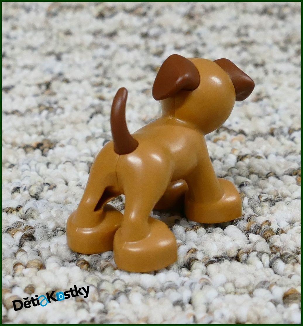 Lego® Duplo® Pejsek Hnědý s Obojkem