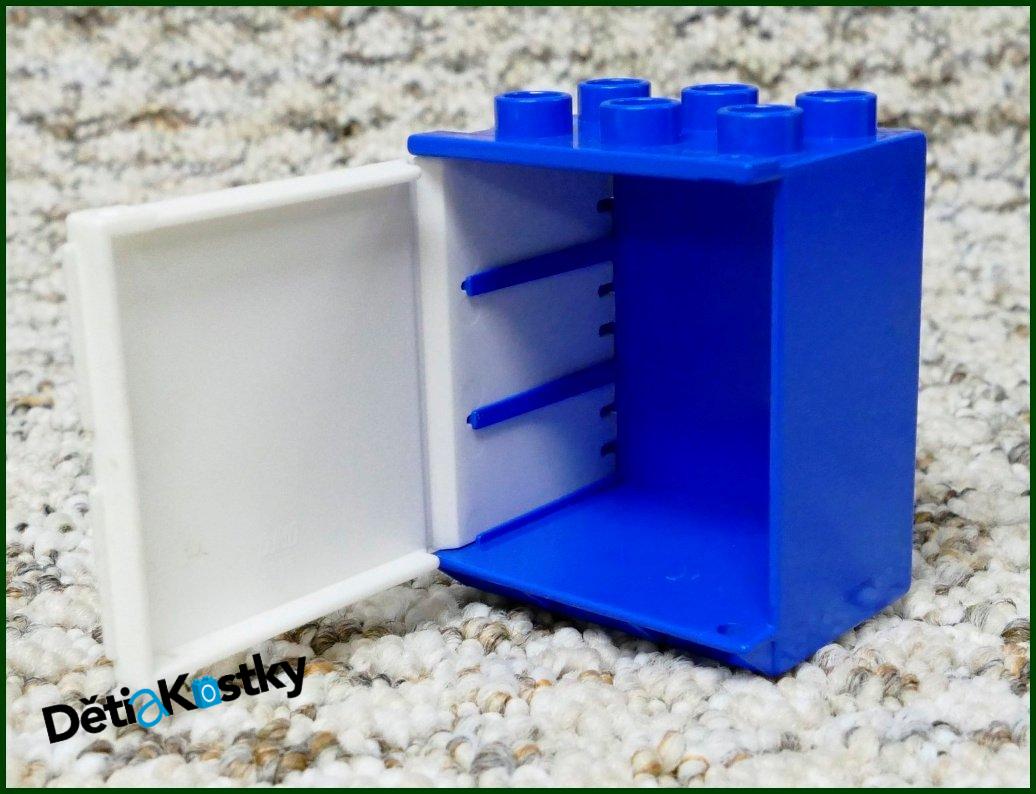 Lego® Duplo® Lednička Tmavě Modrá