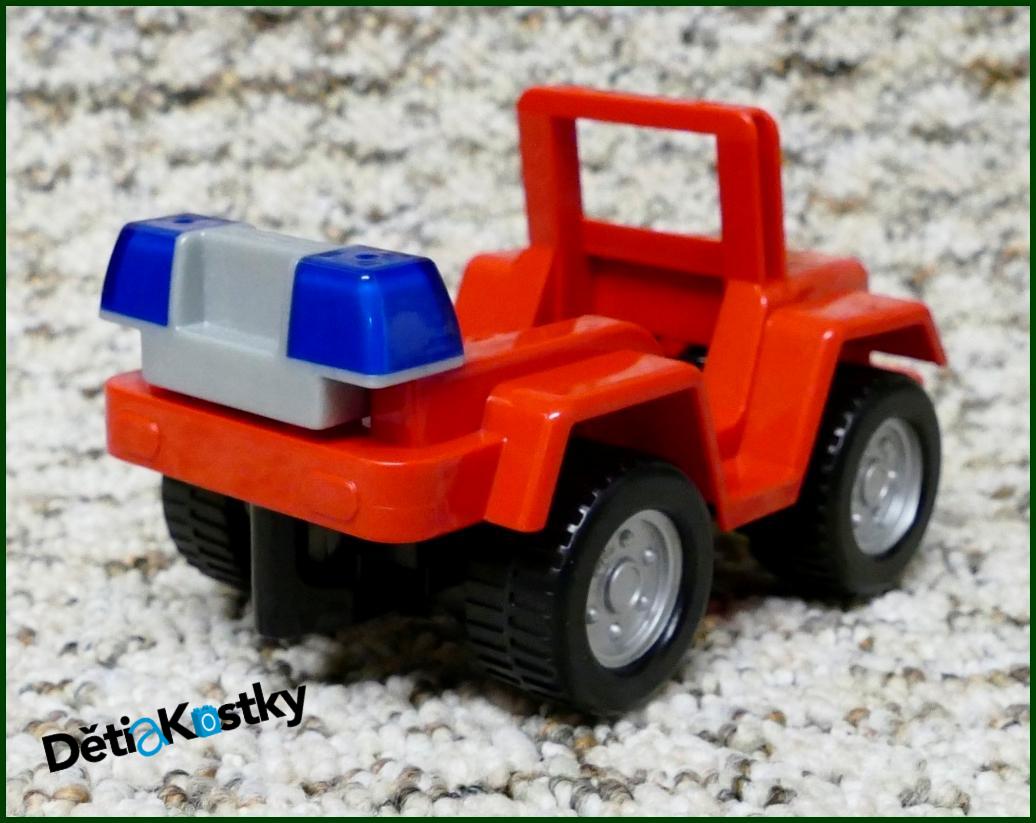 Lego® Duplo® Terénní Hasičský Jeep s Majáčkem
