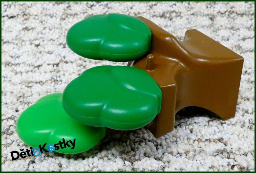 Lego® Duplo® Strom Hnědý - 3 Korunky (Kombinace)