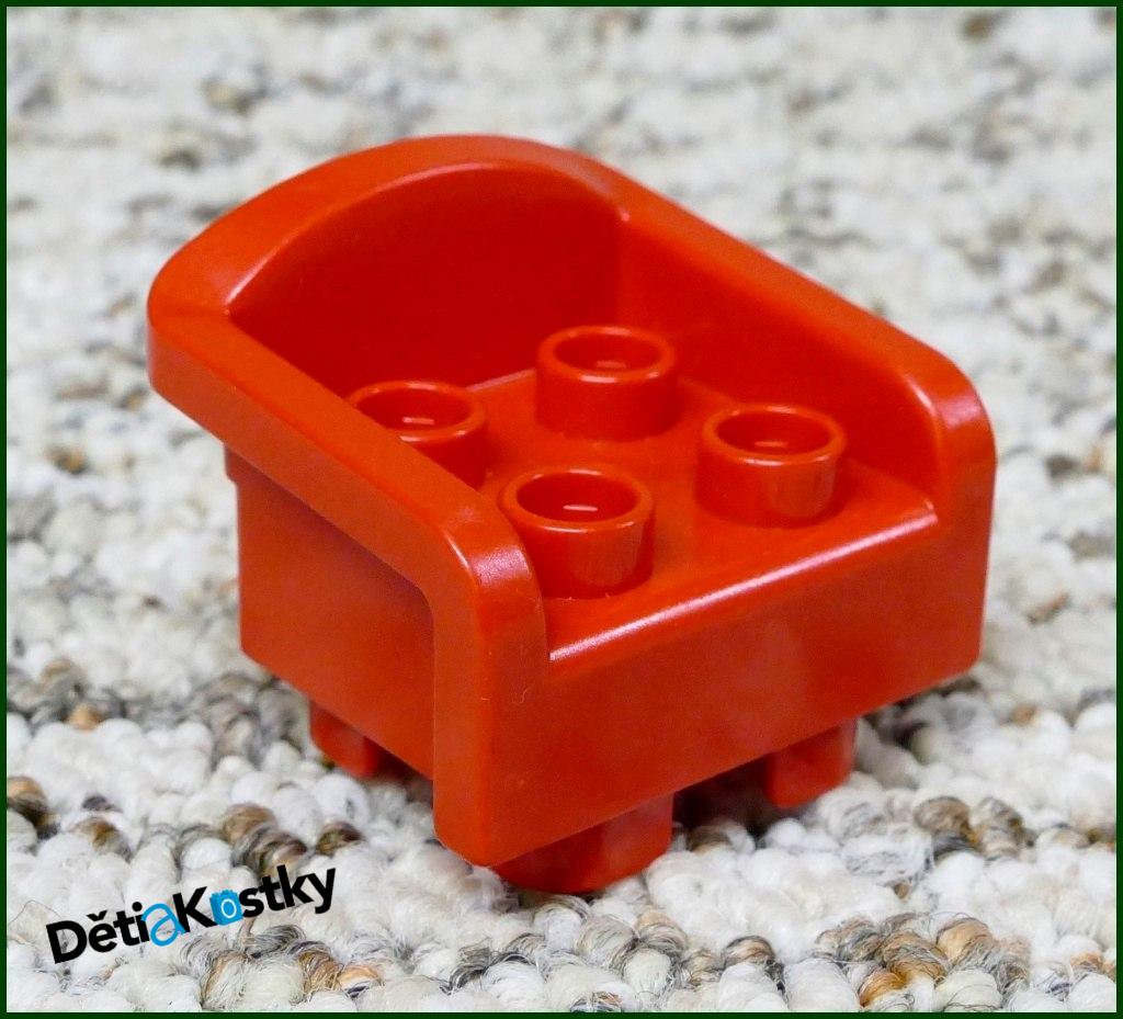 Lego® Duplo® Křeslo červené