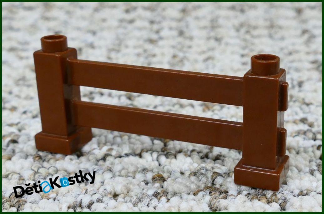 Lego® Duplo® Plot Hnědý Hranatý