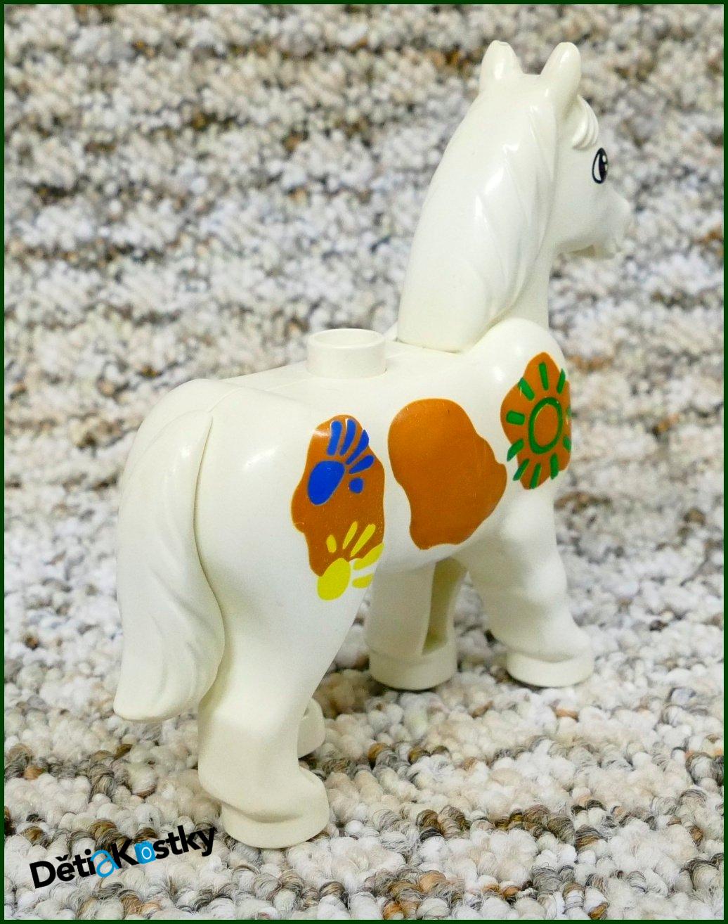 Lego® Duplo® Bílý Kůň Indiánský