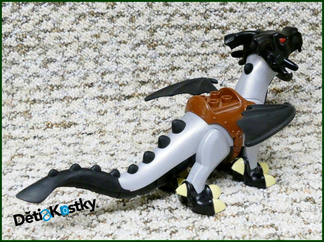 Lego® Duplo® Drak Obrněný - Černá Hlava
