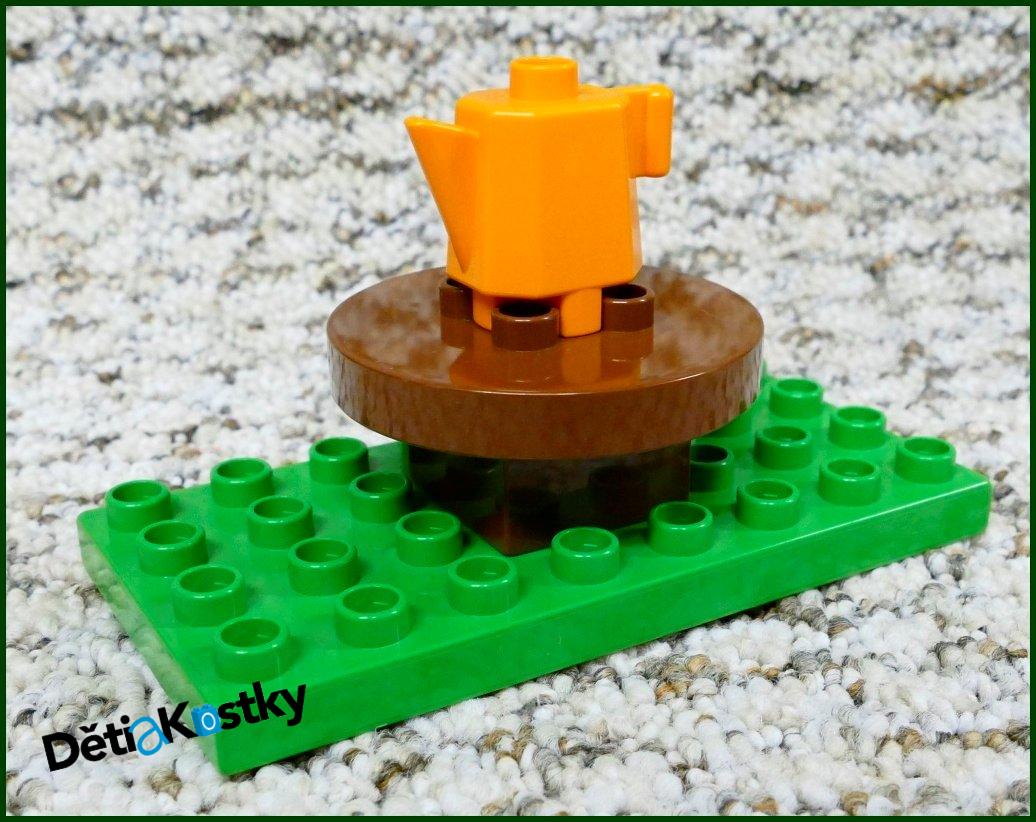 Lego® Duplo® Stůl Hnědý Kulatý