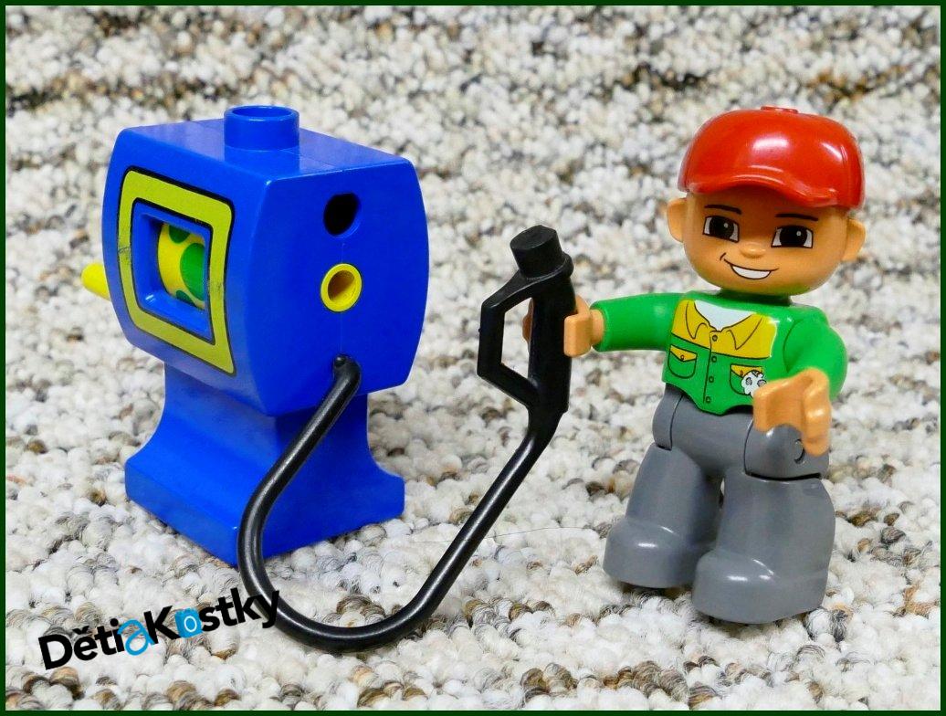 Lego® Duplo® Benzínová Pumpa Modrá