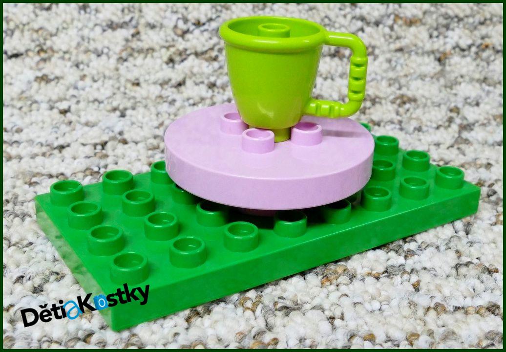 Lego® Duplo® Stůl Kulatý Nízký Růžový