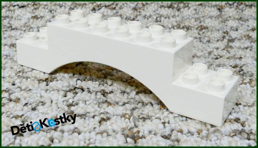 Lego® Duplo® Kostka Dlouhá Klenba Bílá