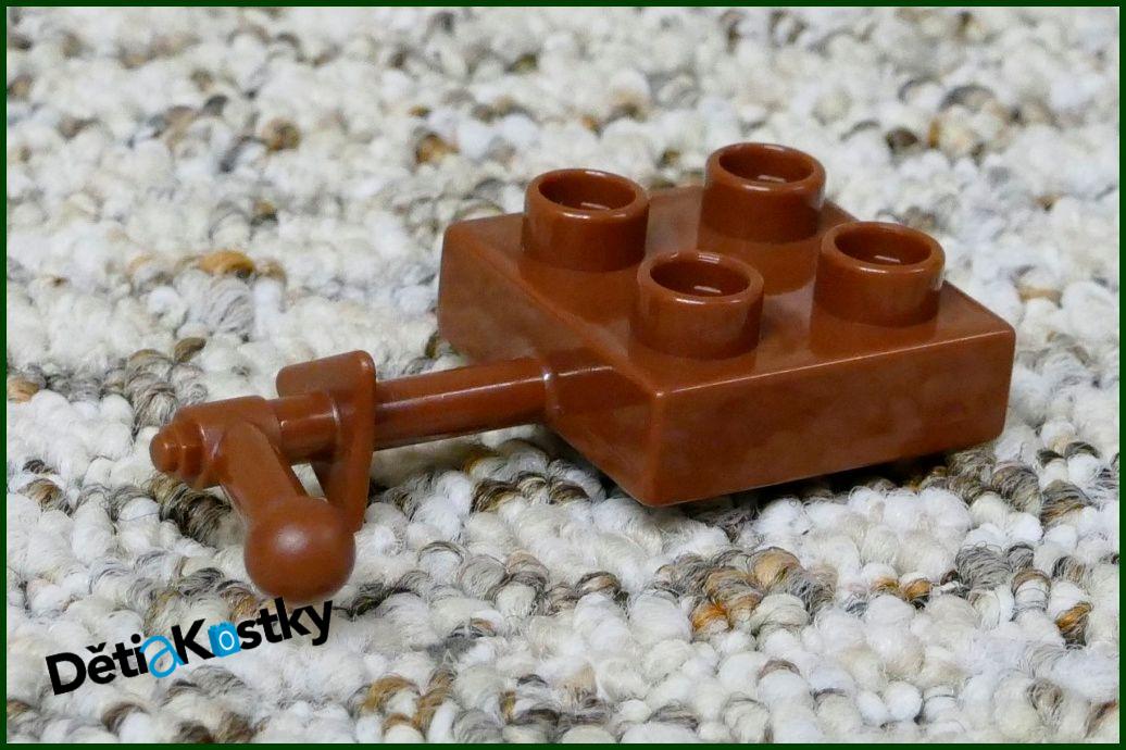 Lego® Duplo® Kostka Rumpál k Hradu Hnědý