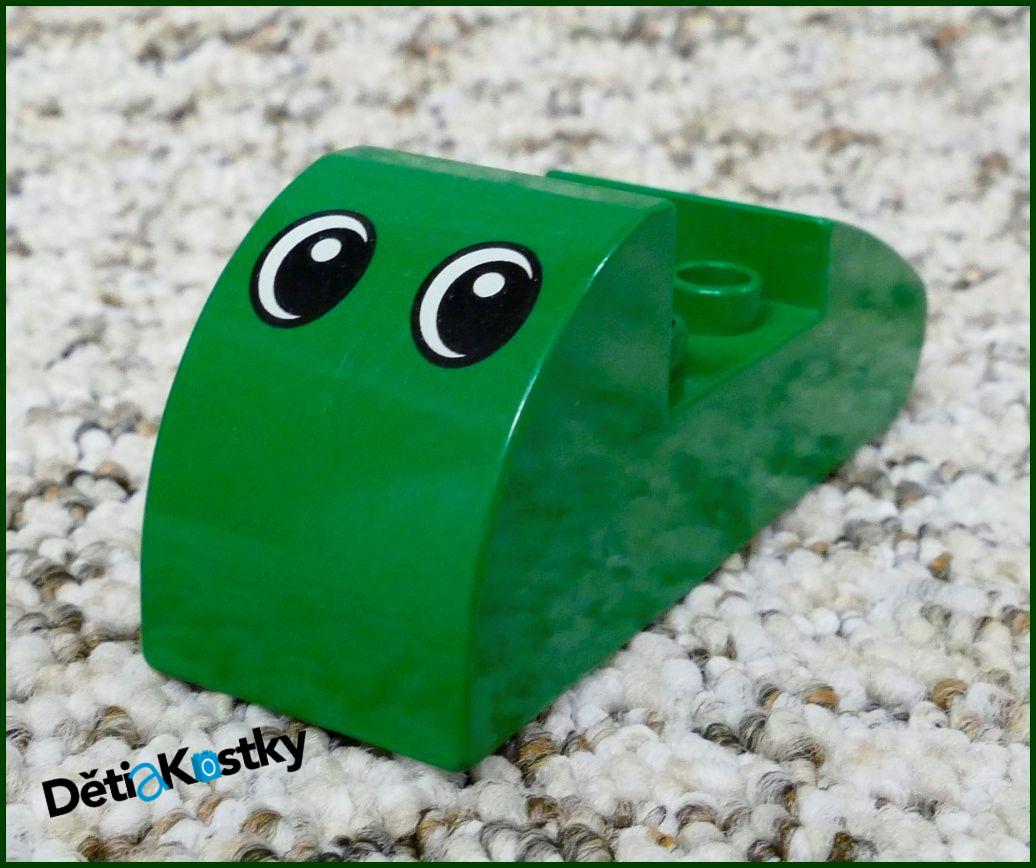 Lego® Duplo® Kostka 2x6 Zelená - Červ
