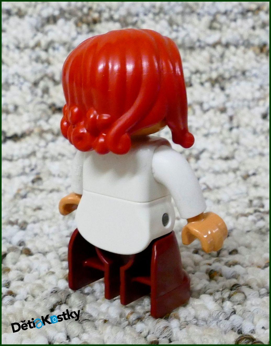 Lego® Duplo® Figurka Paní s Červenými Vlasy