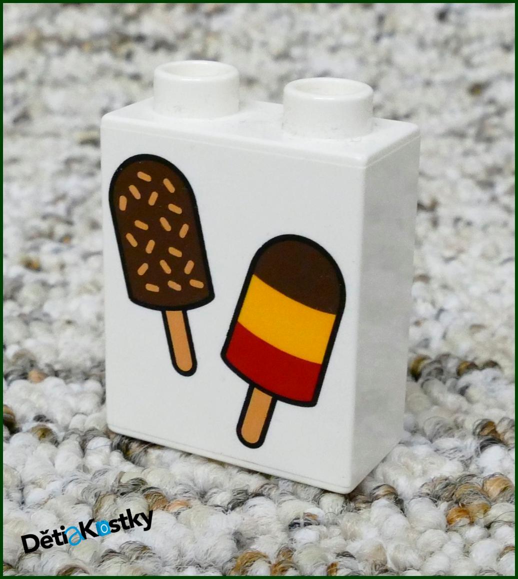 Lego® Duplo® Kostka 1x2x2 Bílá - Nanuky