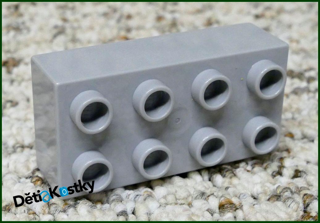 Lego® Duplo® Kostka 2x4 Světle Šedá
