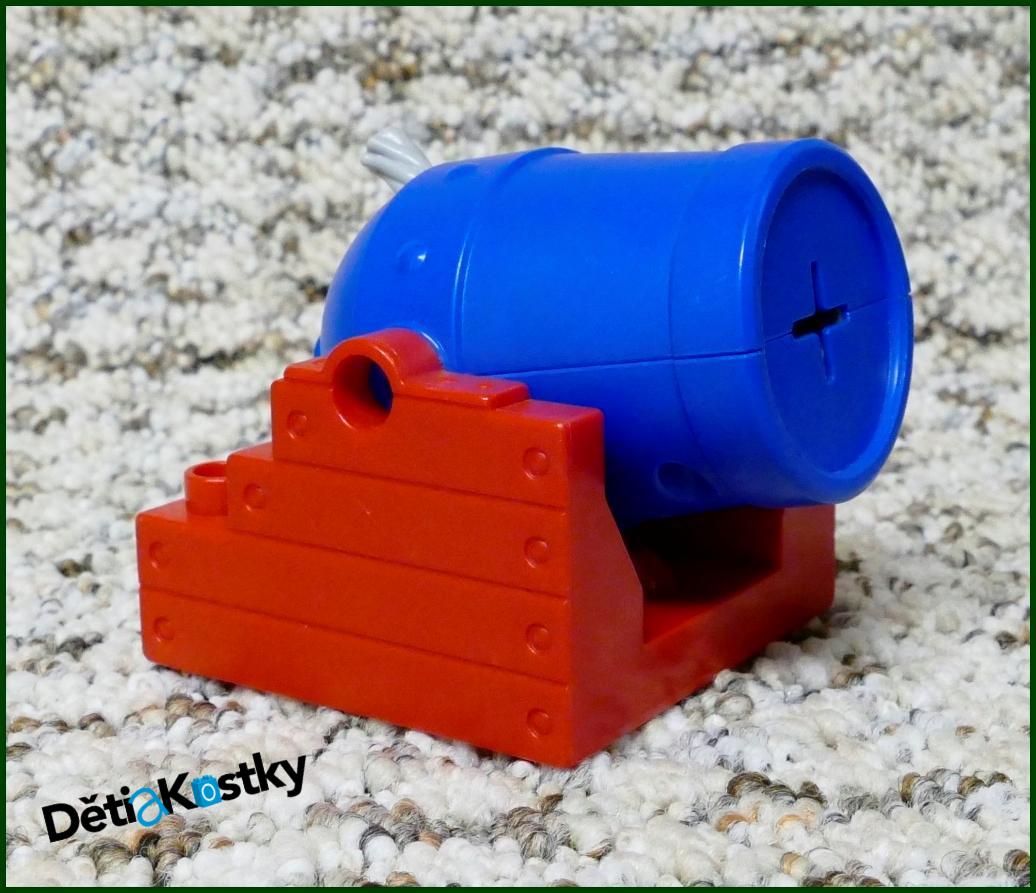 Lego® Duplo® Lodní Dělo Vystřelovací Modré/Červená Základna