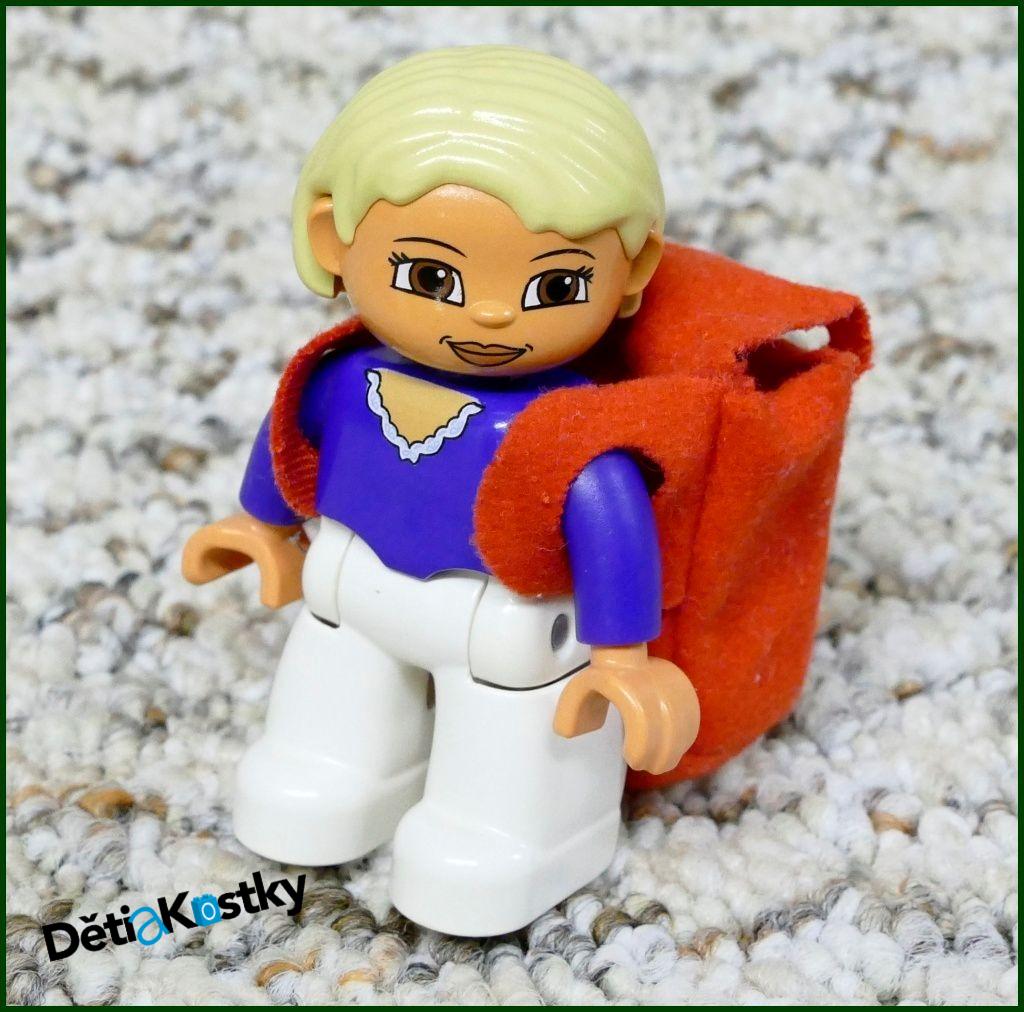 Lego® Duplo® Batoh pro Figurky Červený