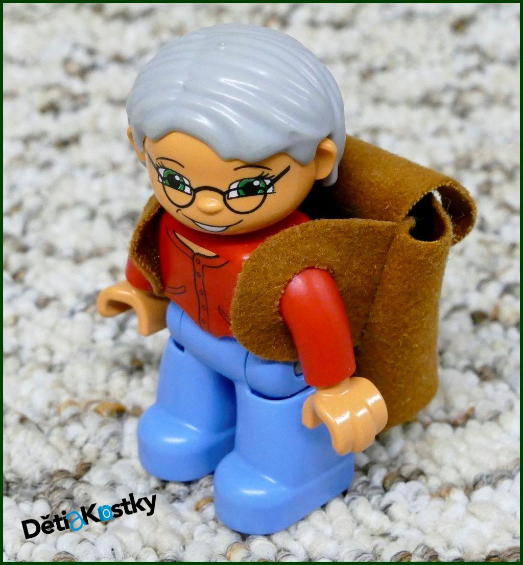 Lego® Duplo® Batoh pro Figurky Hnědý