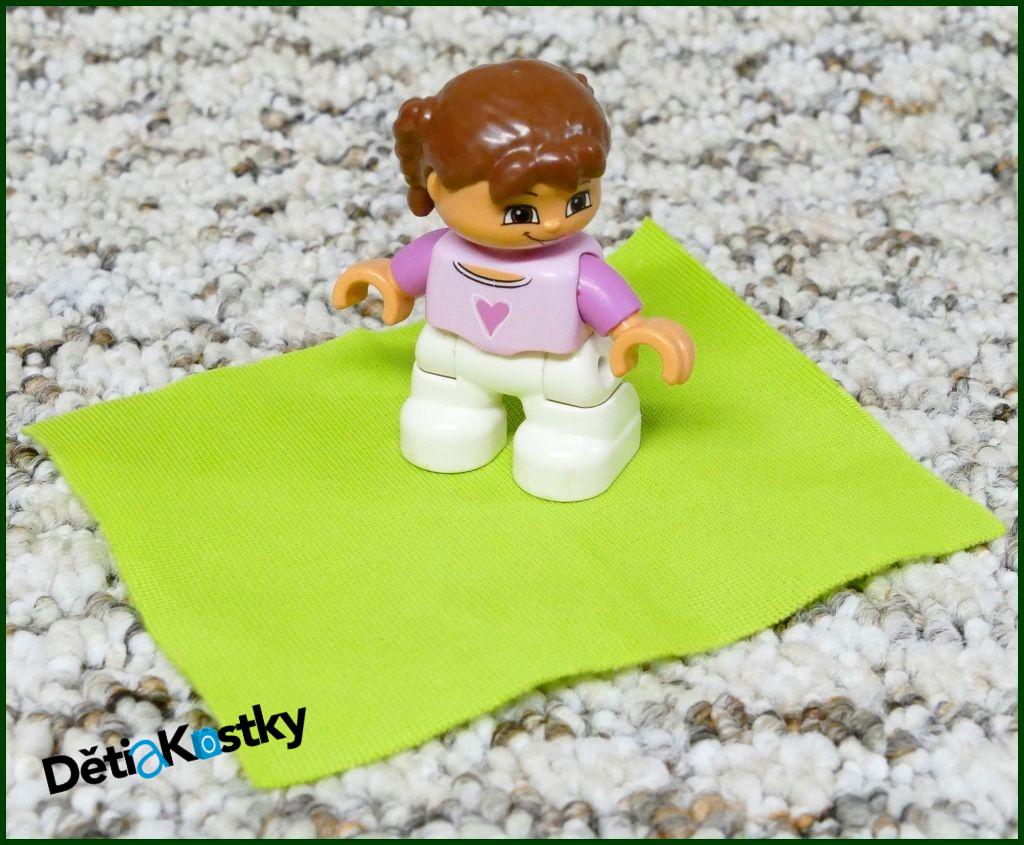 Lego® Duplo® Kobereček/Dečka Limetka 10x8cm