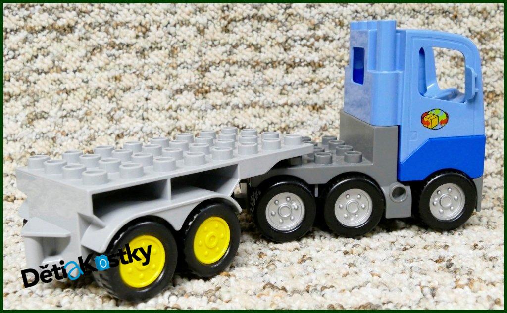 Lego® Duplo® Tahač Modrý Poštovní s Návěsem