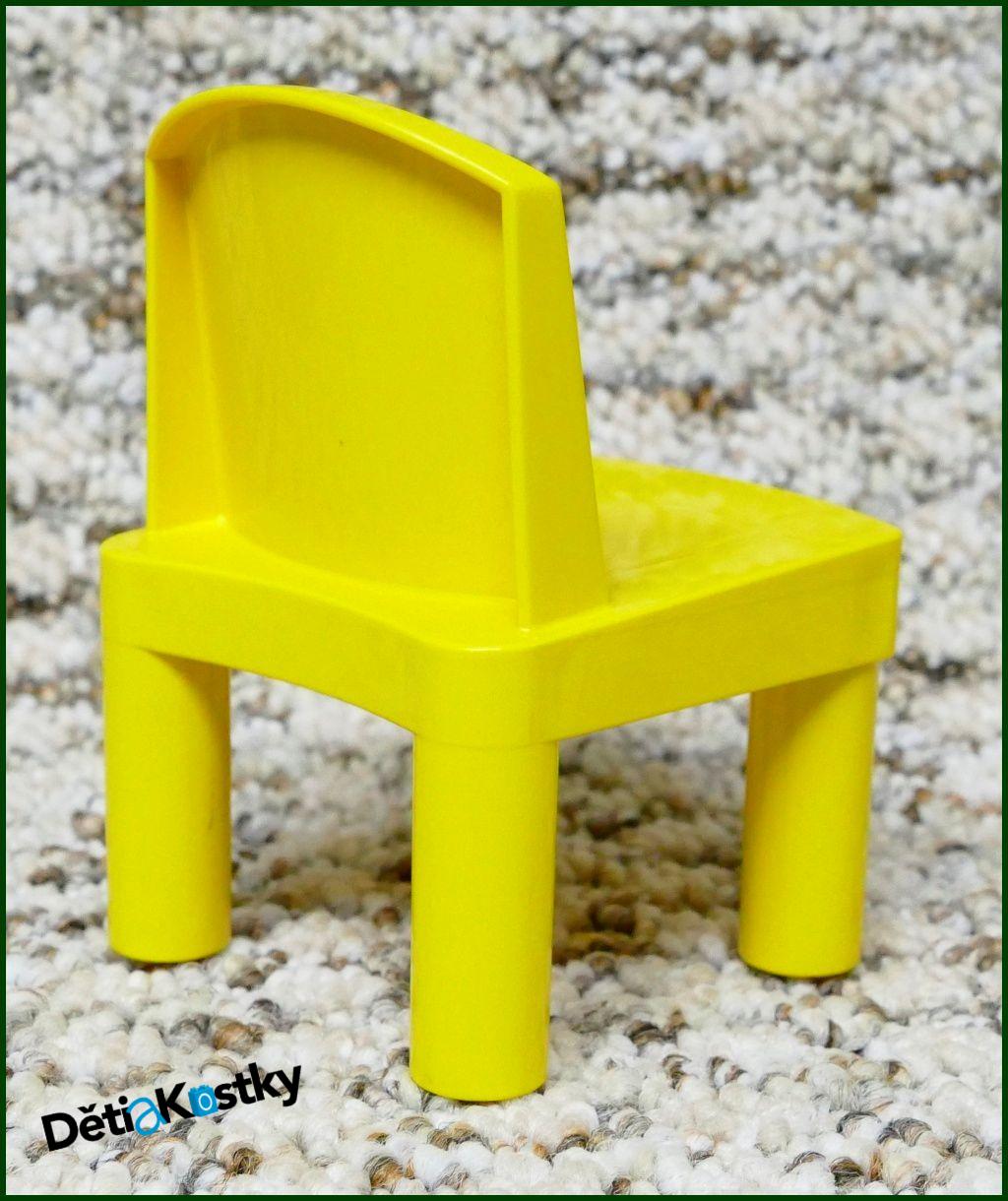 Lego® Duplo® Dolls Židle Velká Žlutá