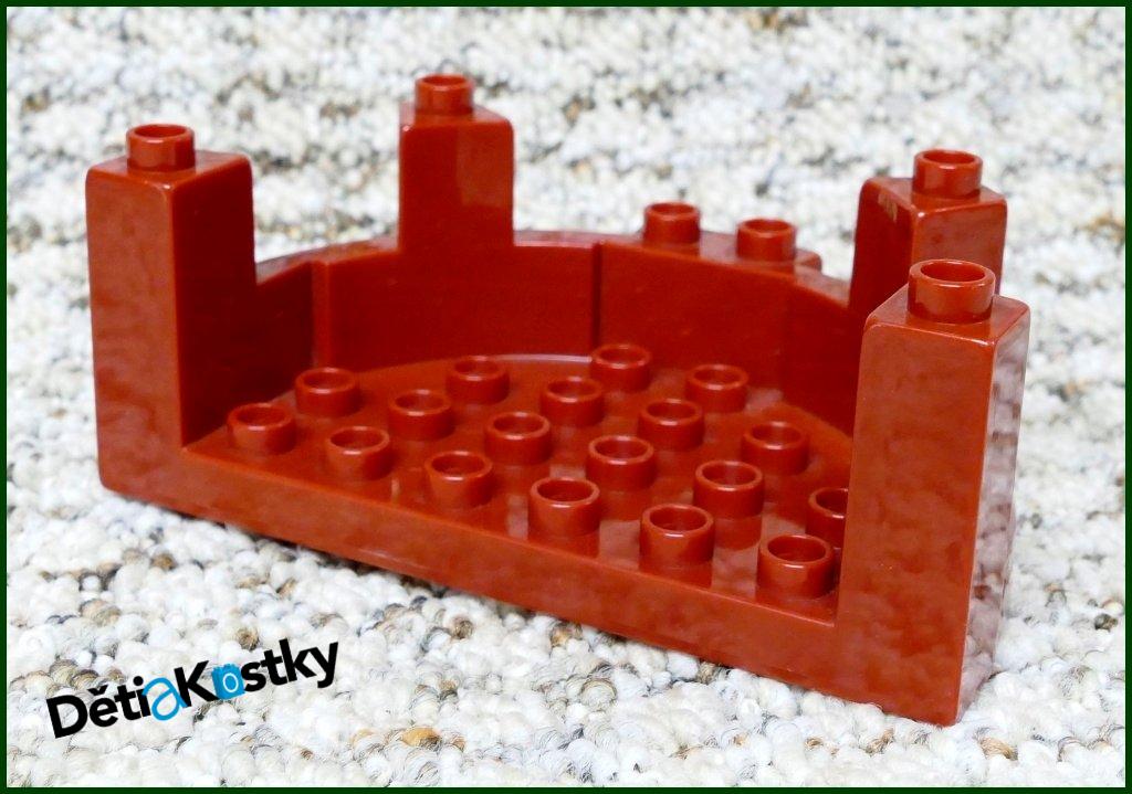 Lego® Duplo® Hradba Nízká Vínová