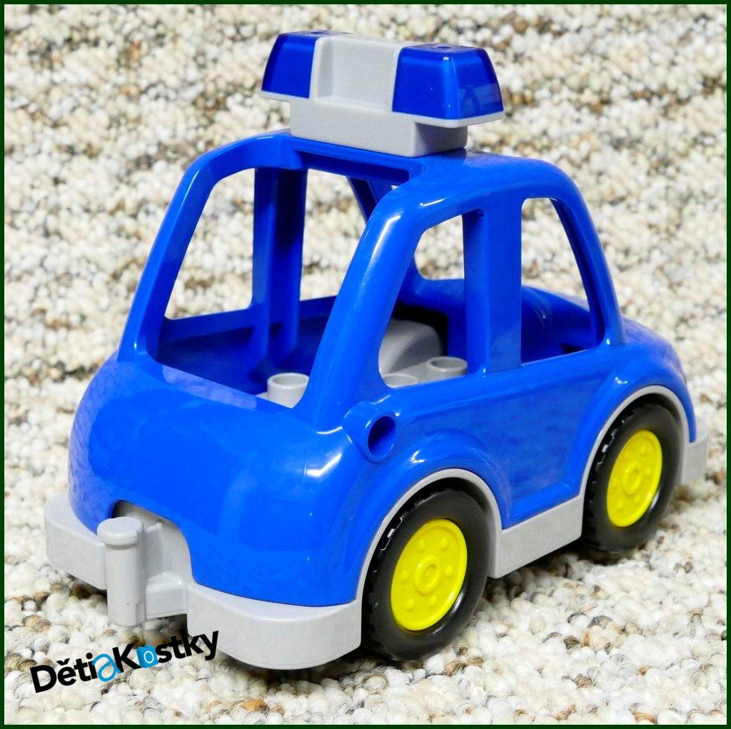 Lego® Duplo® Policejní Auto Modré s Majáčkem