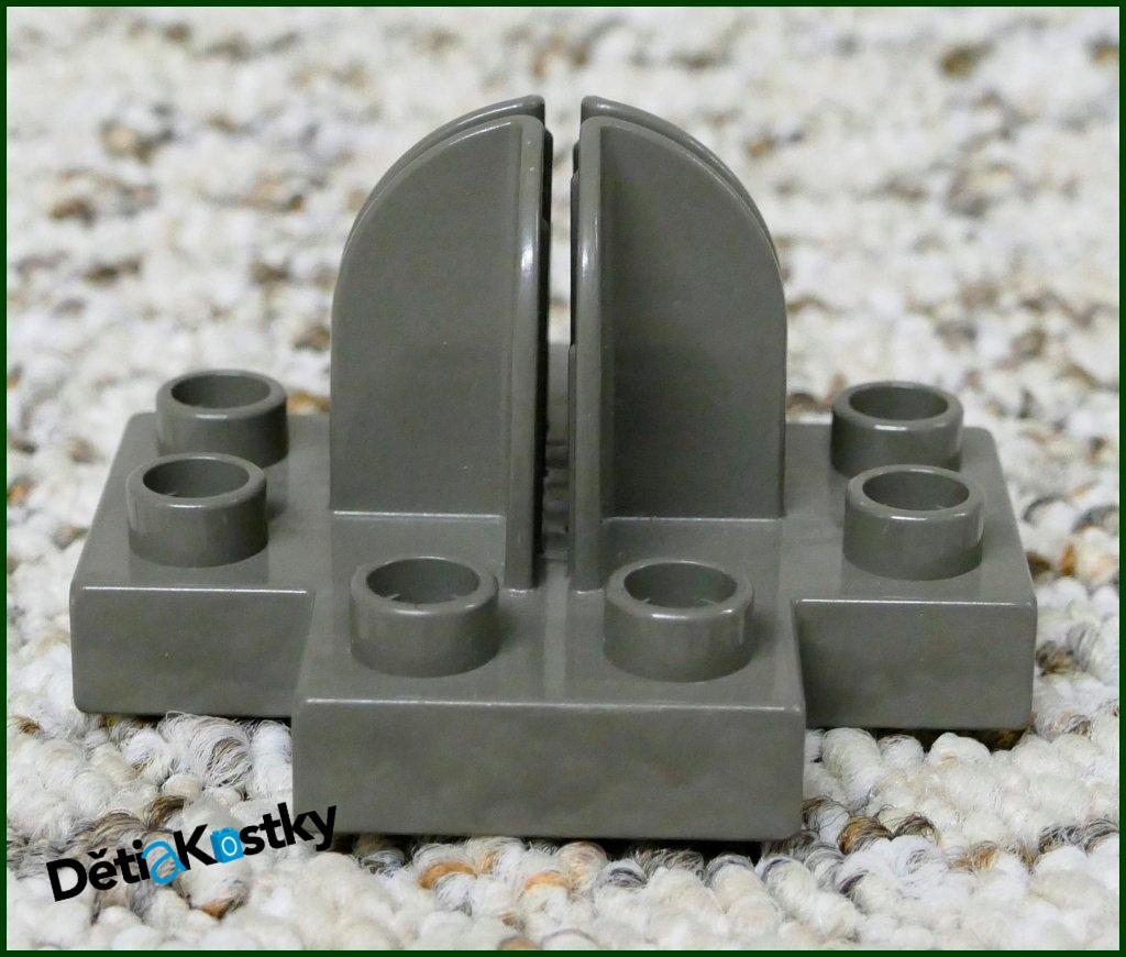 Lego® Duplo® Podstavec pro Plastové Stěny Šedý