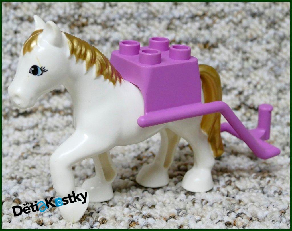 Lego® Duplo® Postroj pro Koně/Krávy Růžový