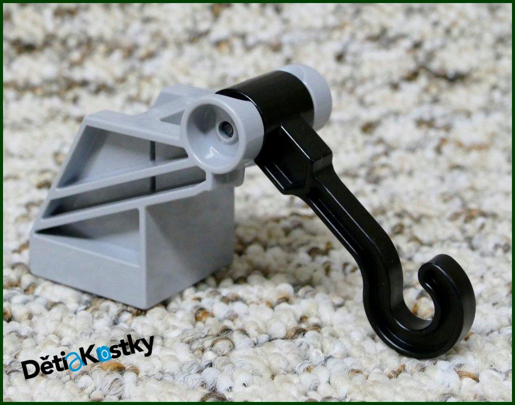 Lego® Duplo® Hák Šedý - Novější Typ
