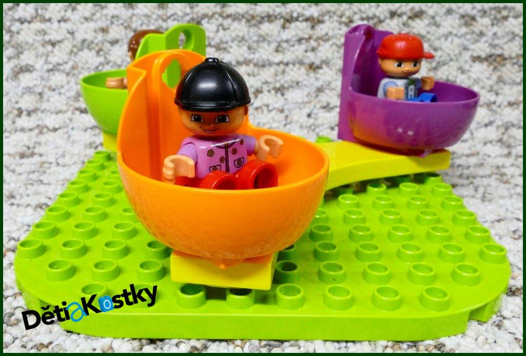 Lego® Duplo® Kolotoč Velký s Figurkami
