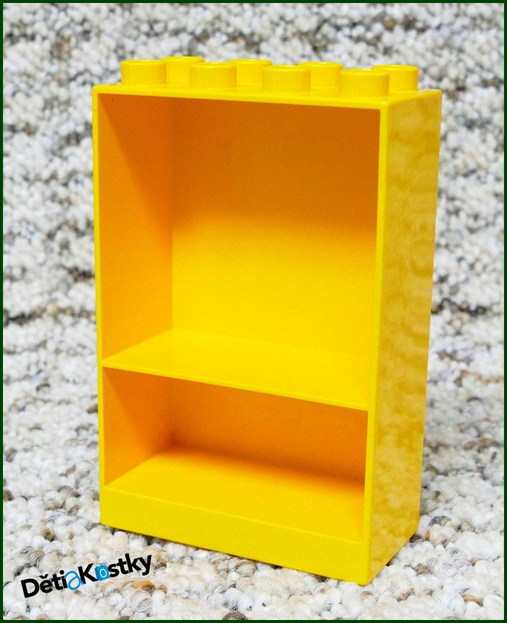 Lego® Duplo® Skříňka Vysoká Oranžová