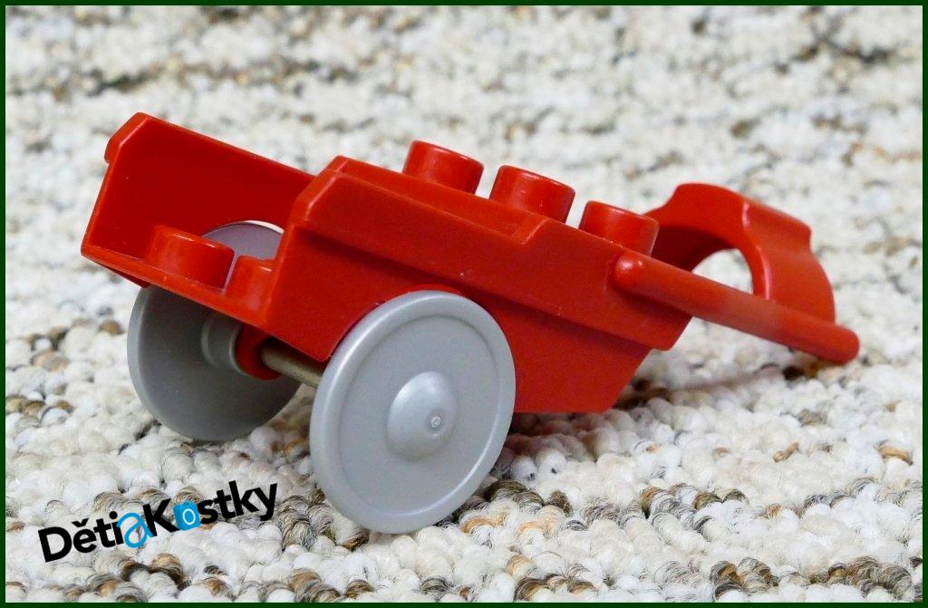 Lego® Duplo® Vozík pro Zvířátka Červený