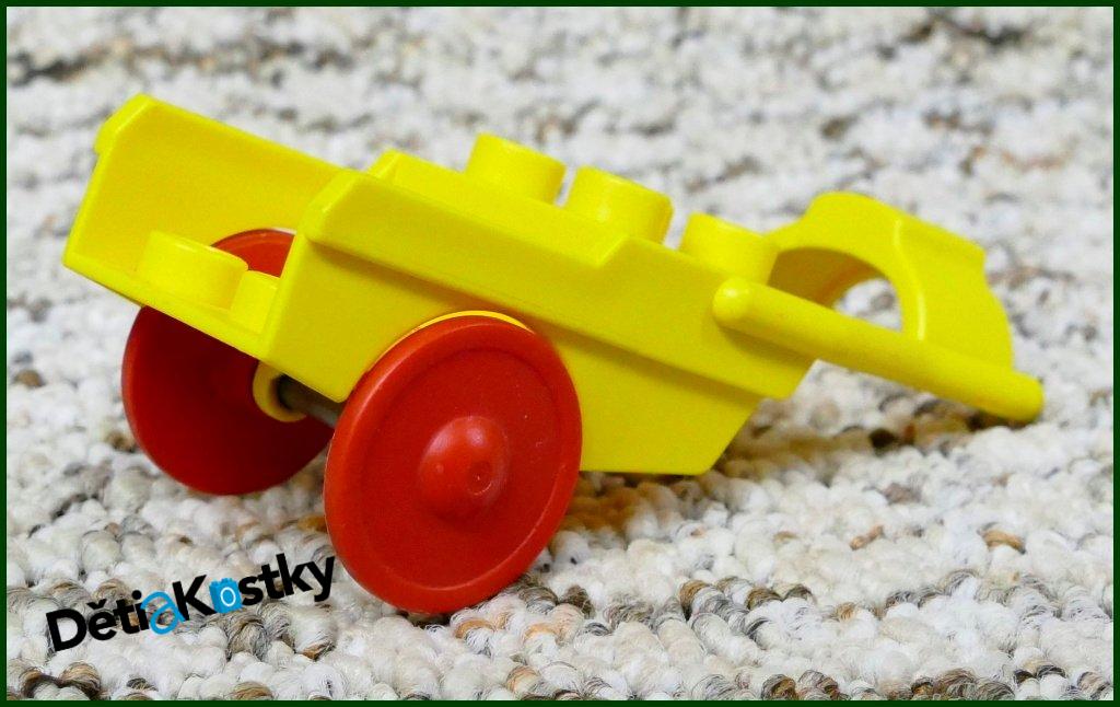 Lego® Duplo® Vozík pro Zvířátka Žlutý