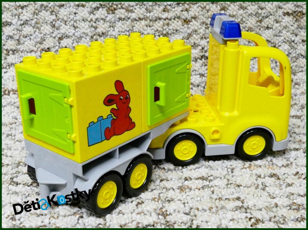 Lego® Duplo® Kamion Žlutý s Návěsem
