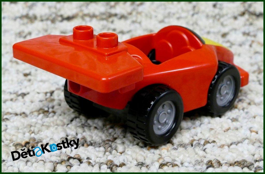 Lego® Duplo® Závodní Autíčko Mickeyho - Červené Křídlo