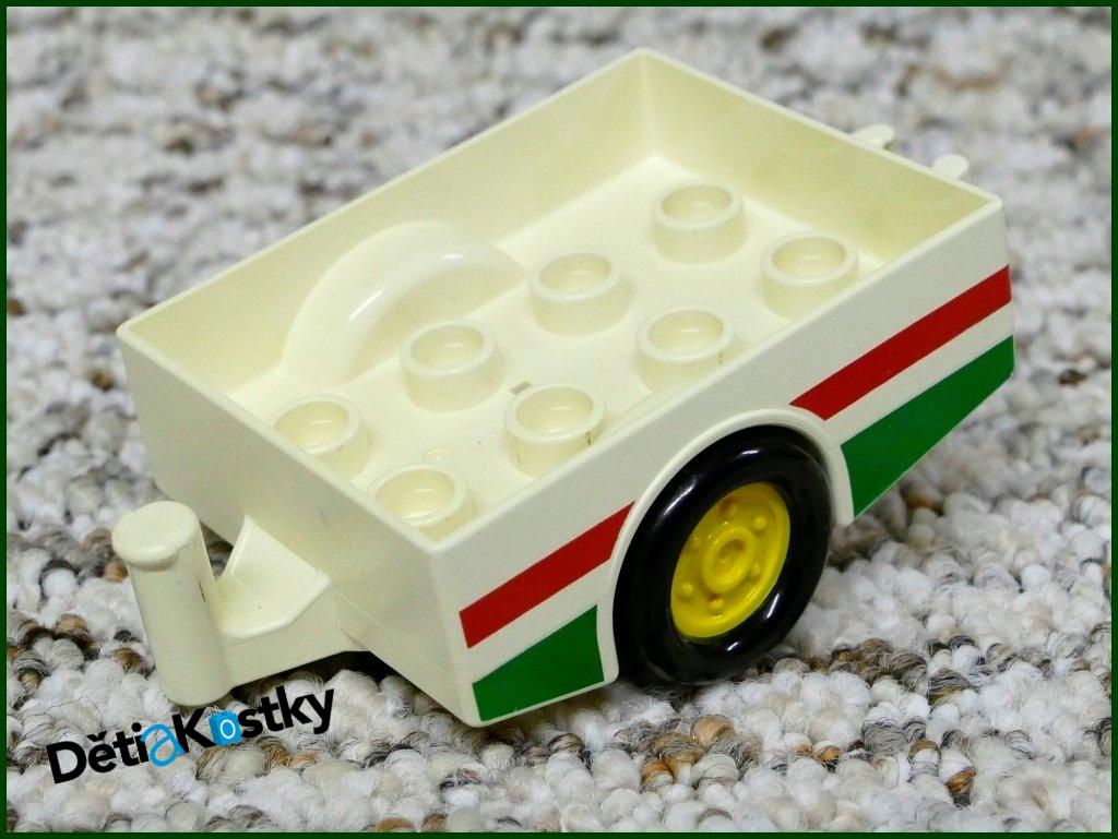 Lego® Duplo® Přívěsný Vozík Bílý Octan
