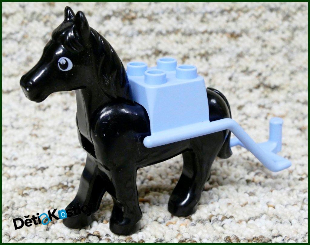 Lego® Duplo® Postroj pro Koně/Krávy Světle Modrý