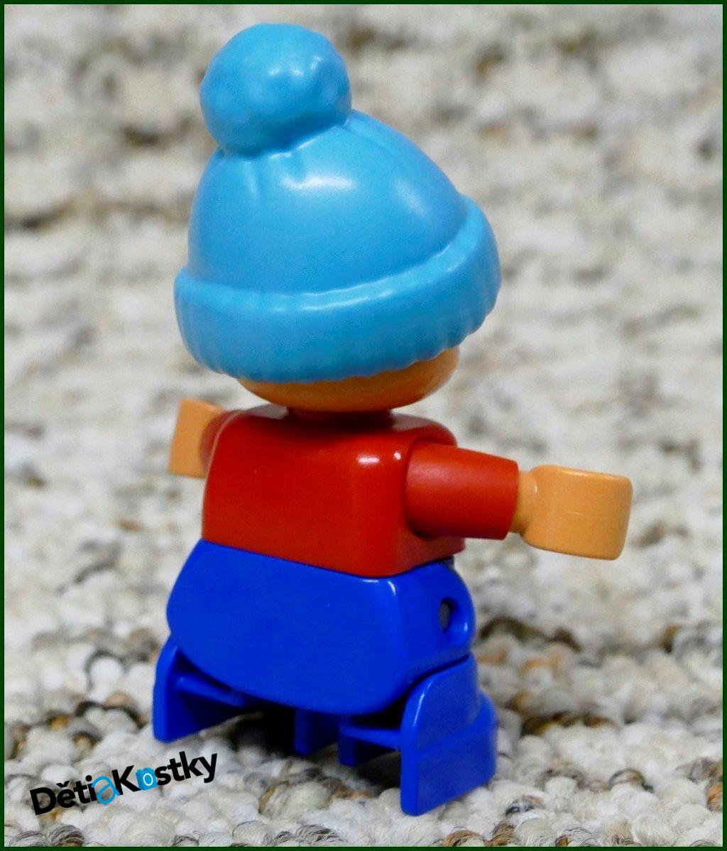 Lego® Duplo® Figurka Dítě s Modrou Čepicí/Kulichem