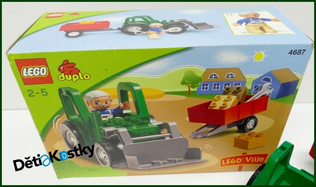 Lego® Duplo® 4687 - Traktor s Vlečkou