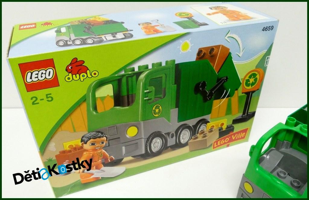Lego® Duplo® 4659 - Popelářské Auto