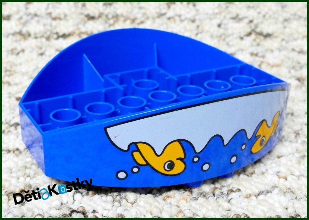 Lego® Duplo® Podložka/Destička 6x8 Modrá Akvarium/Bazén