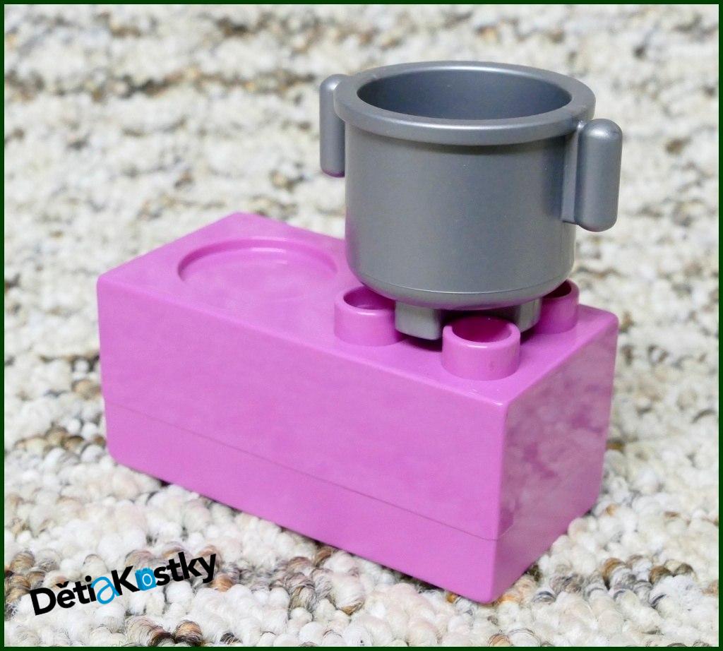 Lego® Duplo® Vařič s Hrncem Růžový (Růžová Plotýnka)