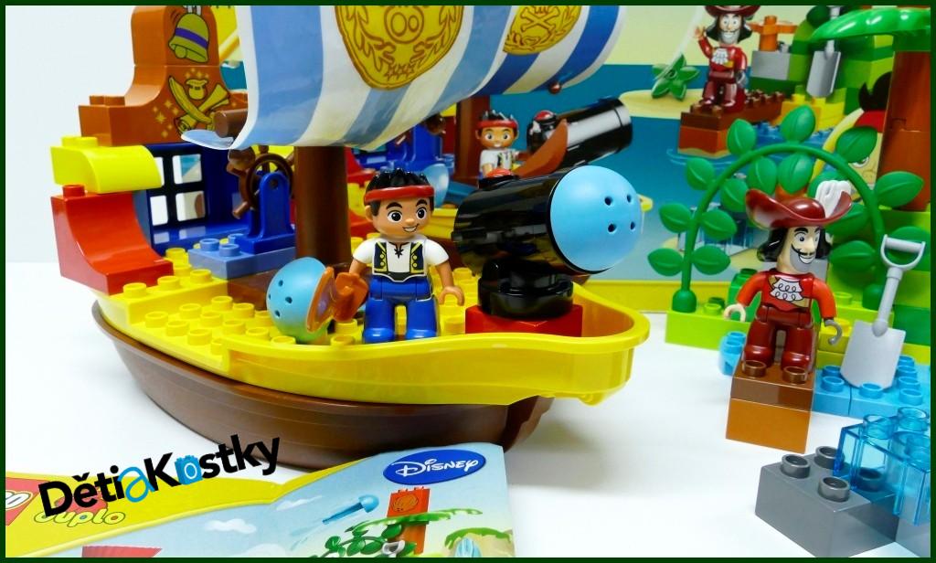 Lego® Duplo® 10514 - Jakeova Pirátská Loď Bucky s Krabicí