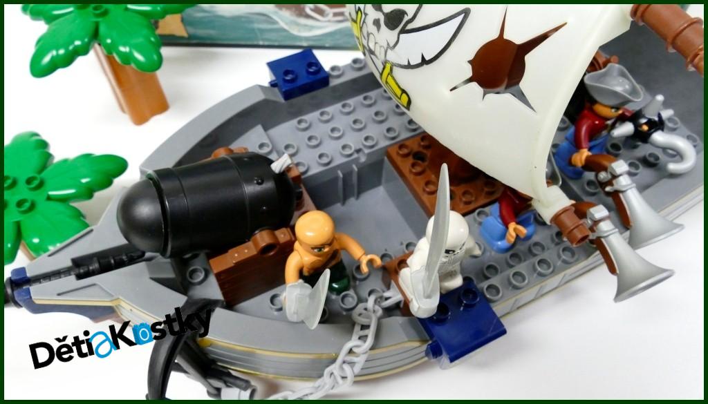 Lego® Duplo® 7881 - Pirátská Loď s Krabicí