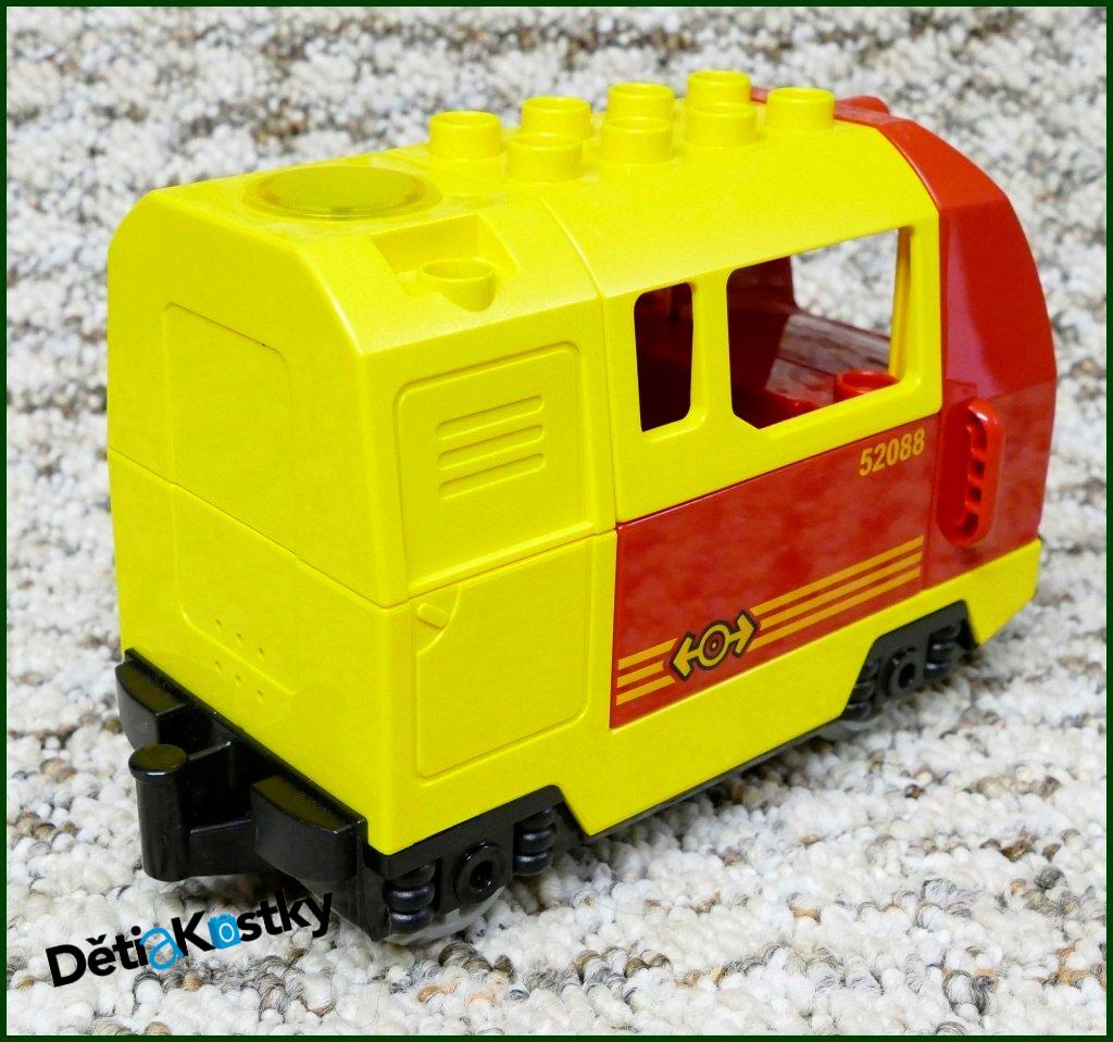 Lego® Duplo® Mašinka Osobní - Červeno/Žlutá