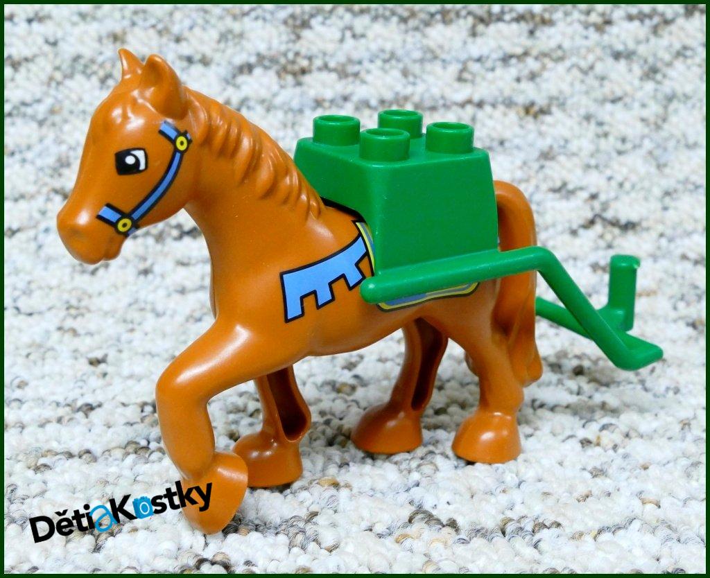Lego® Duplo® Postroj pro Koně/Krávy Zelený