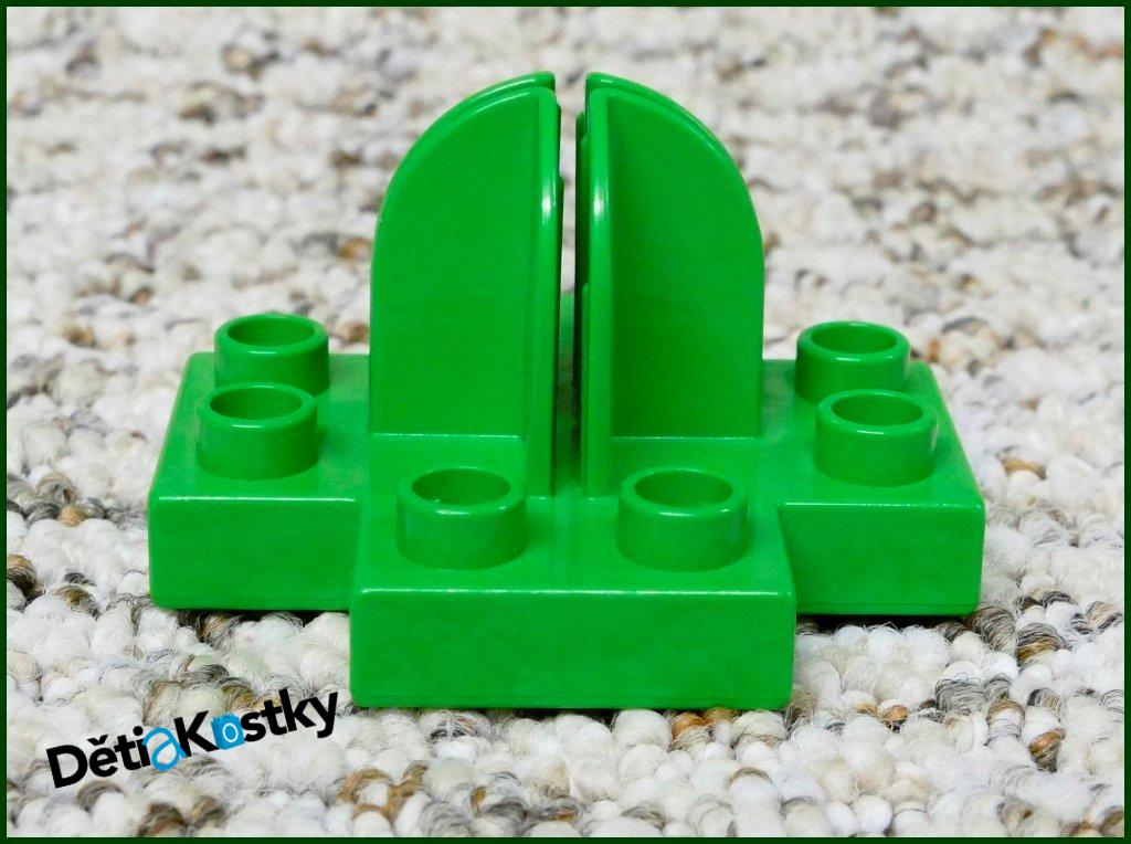 Lego® Duplo® Podstavec pro Plastové Stěny Zelený