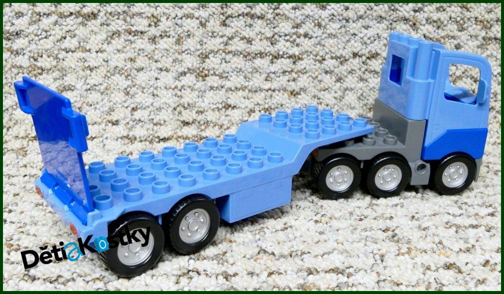 Lego® Duplo® Tahač Modrý s Modrým Návěsem