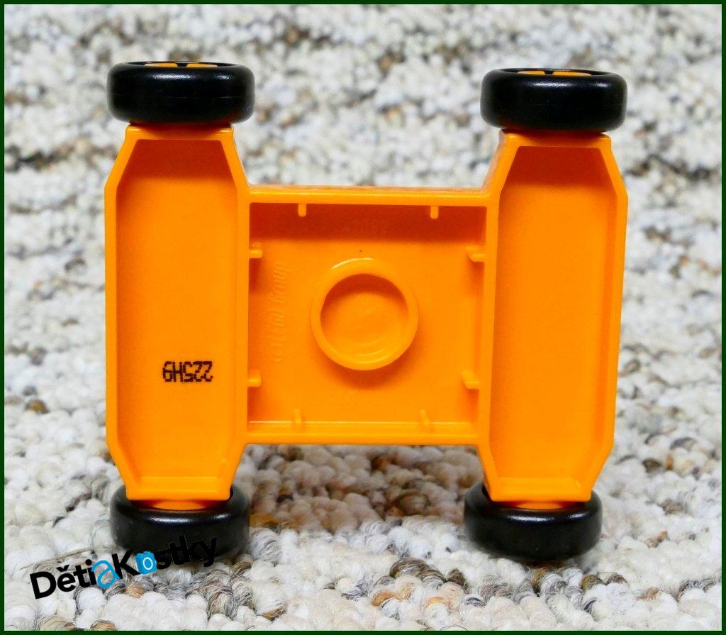 Lego® Duplo® Podvozek Autíčka Malý Oranžový